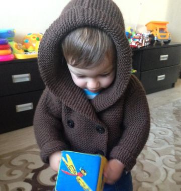 Kapuzenjacke für Baby