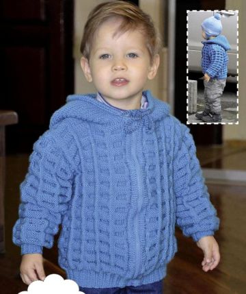 Kinderjacke mit Kapuze