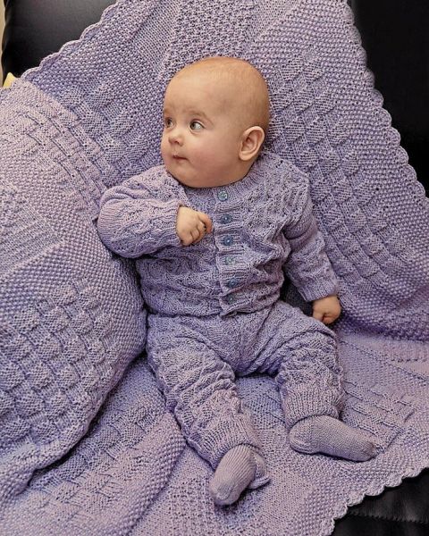 Strickset baby