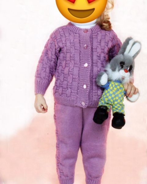 Strickset für den Mädchen