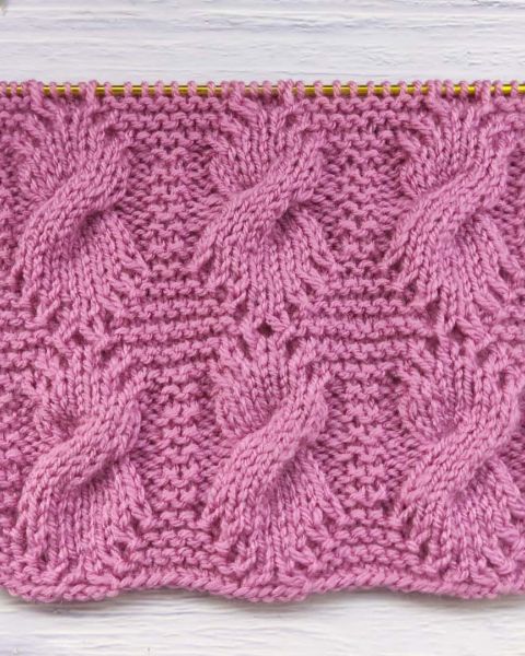 Fantasie-Zopfmuster stricken