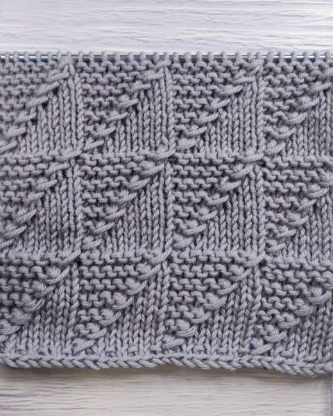 Fantasiemuster stricken