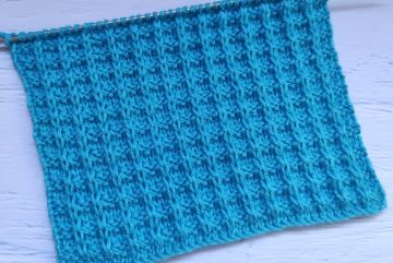 Einfaches Strickmuster