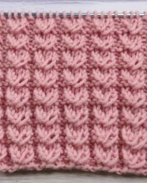 Reliefmuster stricken