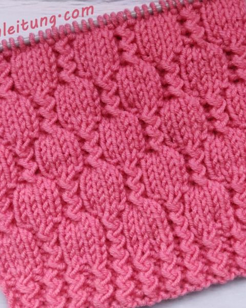 Schachbrettmuster stricken