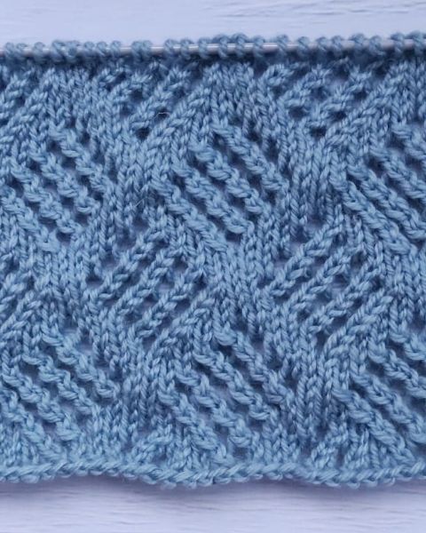 Korbmuster stricken