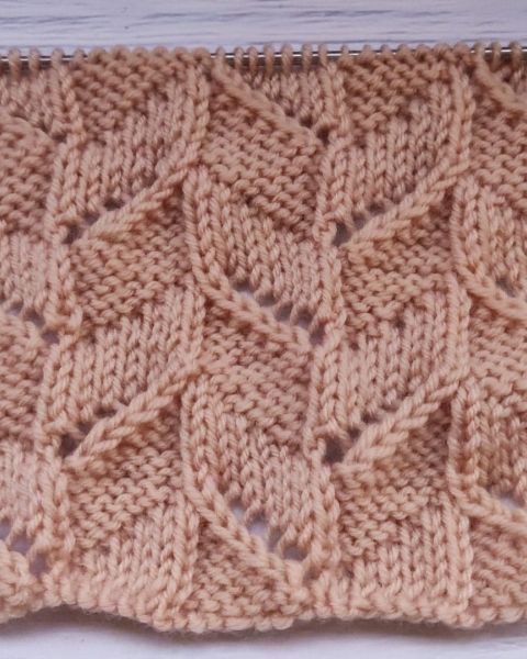 Schachbrettmuster stricken