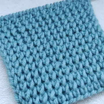 Einfaches Strickmuster