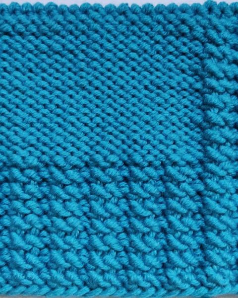 Relief-Rippenmuster für Anfänger