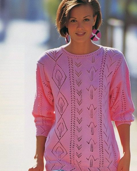 Pulli im Mustermix stricken