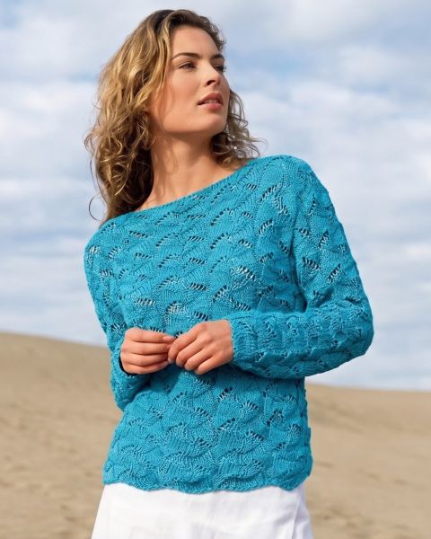 Pulli im Fantasiemuster