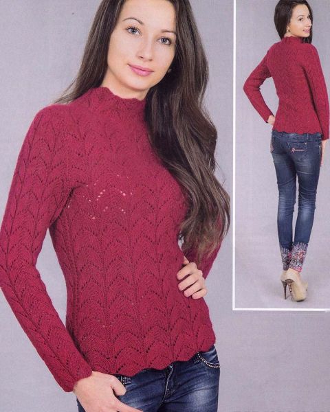Pulli im Fantasiemuster