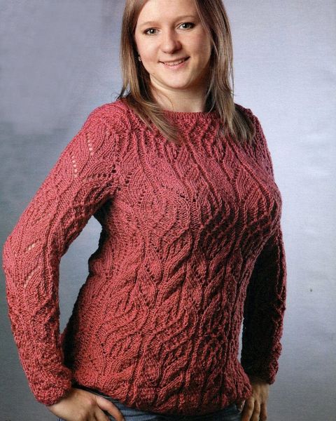 Pulli im Fantasiemuster