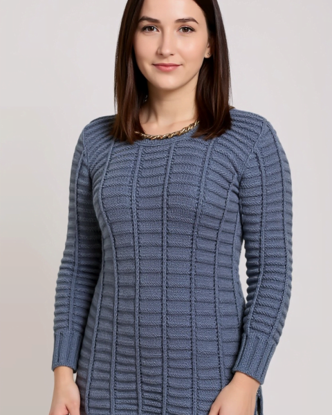 Pulli im Reliefmuster
