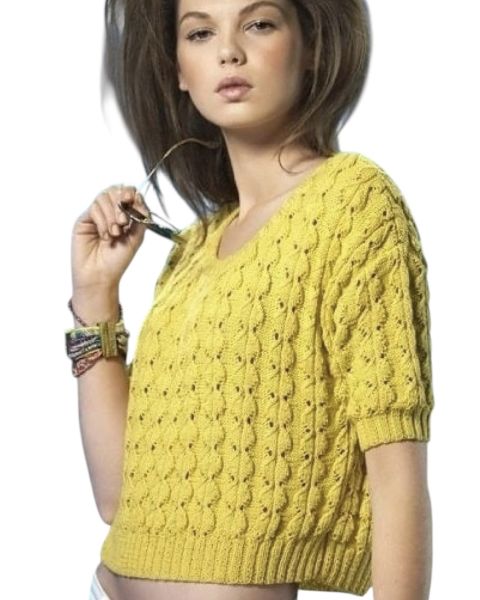 Pulli mit Fantasiemuster