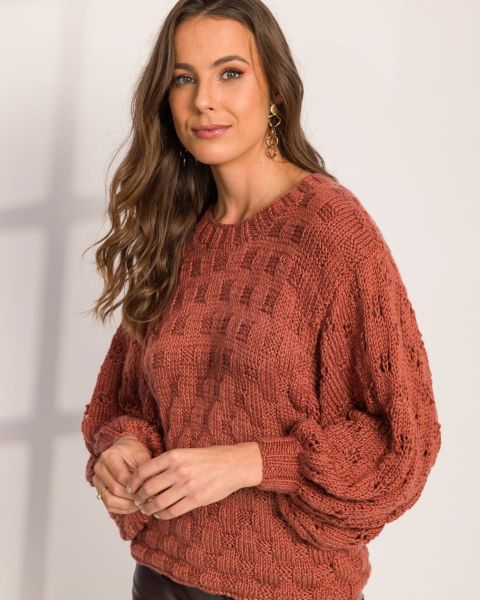 Pulli mit Schachbrettmuster