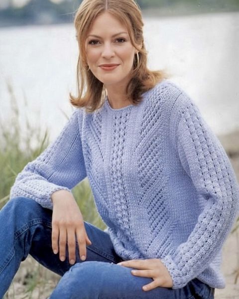 Pulli mit Ajourmustern